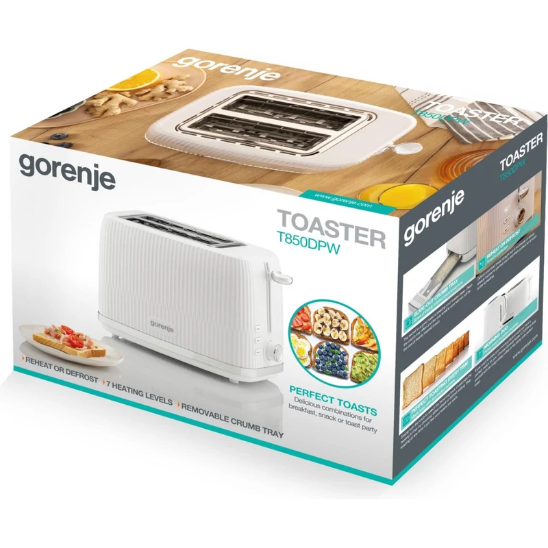 GORENJE T850DPW Kenyérpirító
