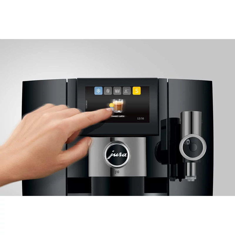 Jura J10 Piano Black (EA) automata kávéfőző 15562