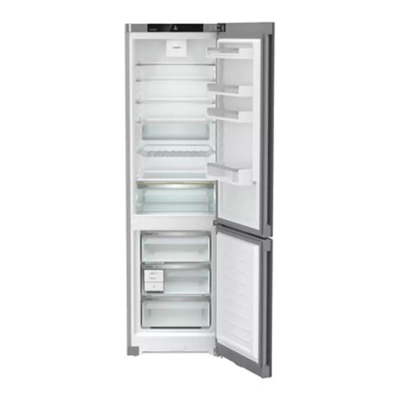 Liebherr CNsdb 5723 Plus NoFrost alulfagyasztós hűtő nemesacél 202x60x68cm