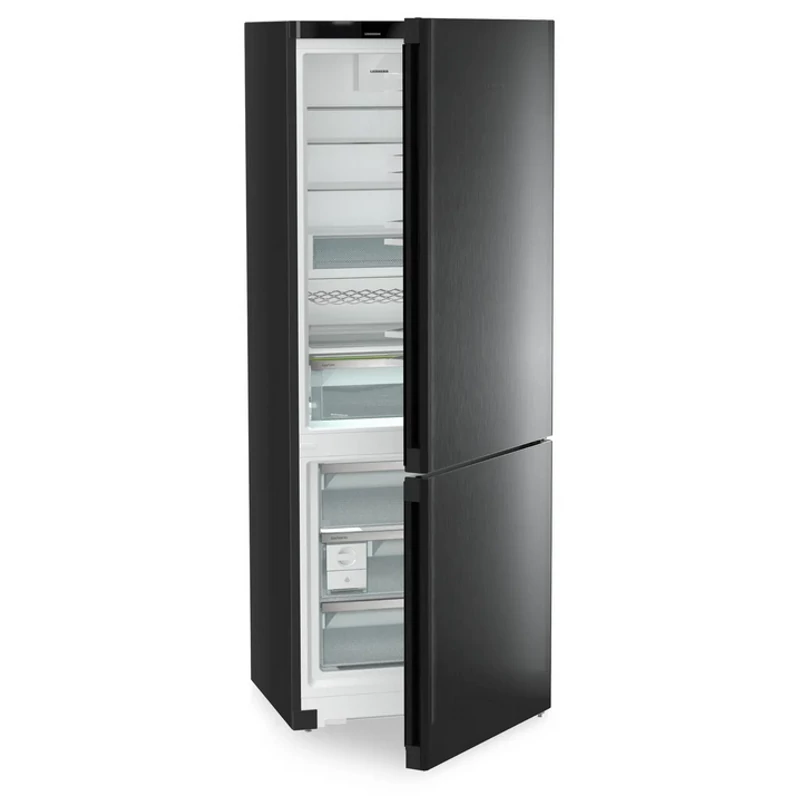 Liebherr CNbdd 7723 Plus NoFrost alulfagyasztós fekete hűtő 202x75x68cm
