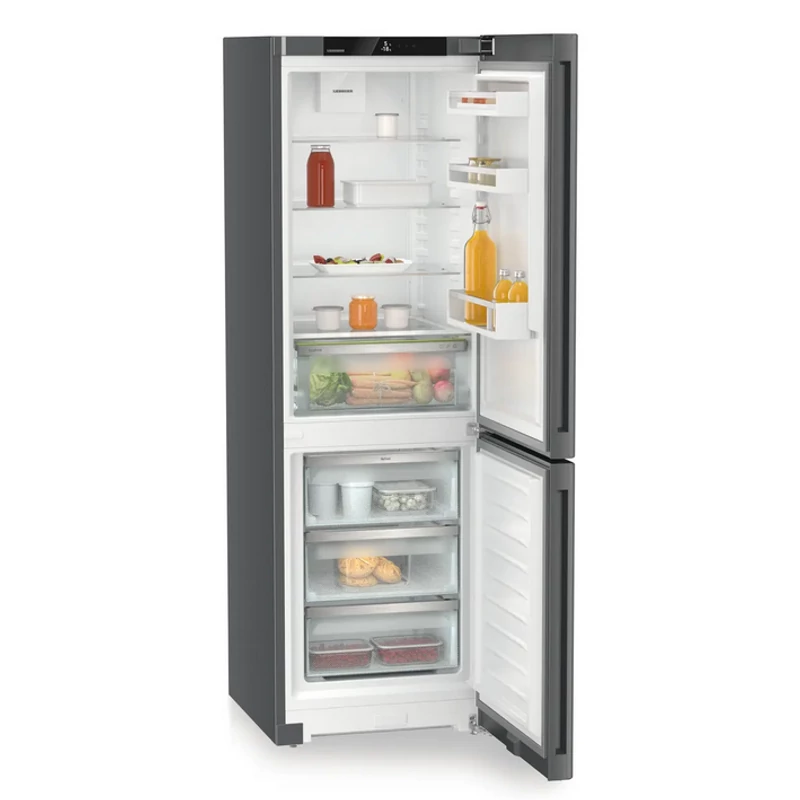 Liebherr CNdgd 5203 Pure NoFrost alulfagyasztós hűtő DarkGrey 186x60x68cm