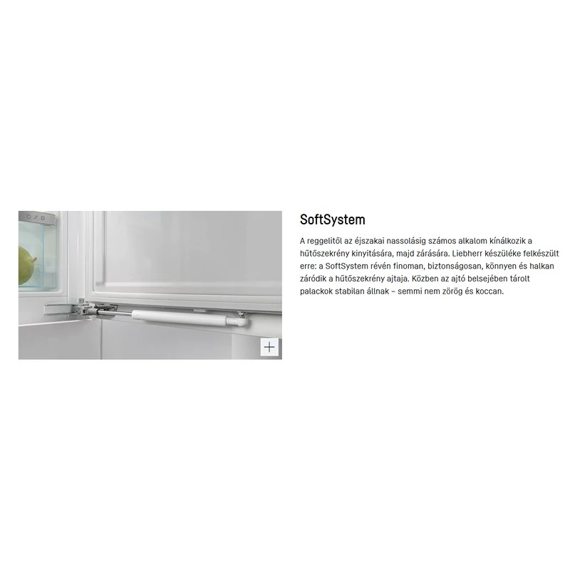 Liebherr IRBc 5120 Plus BioFresh beépíthető egyajtós hűtő 294L