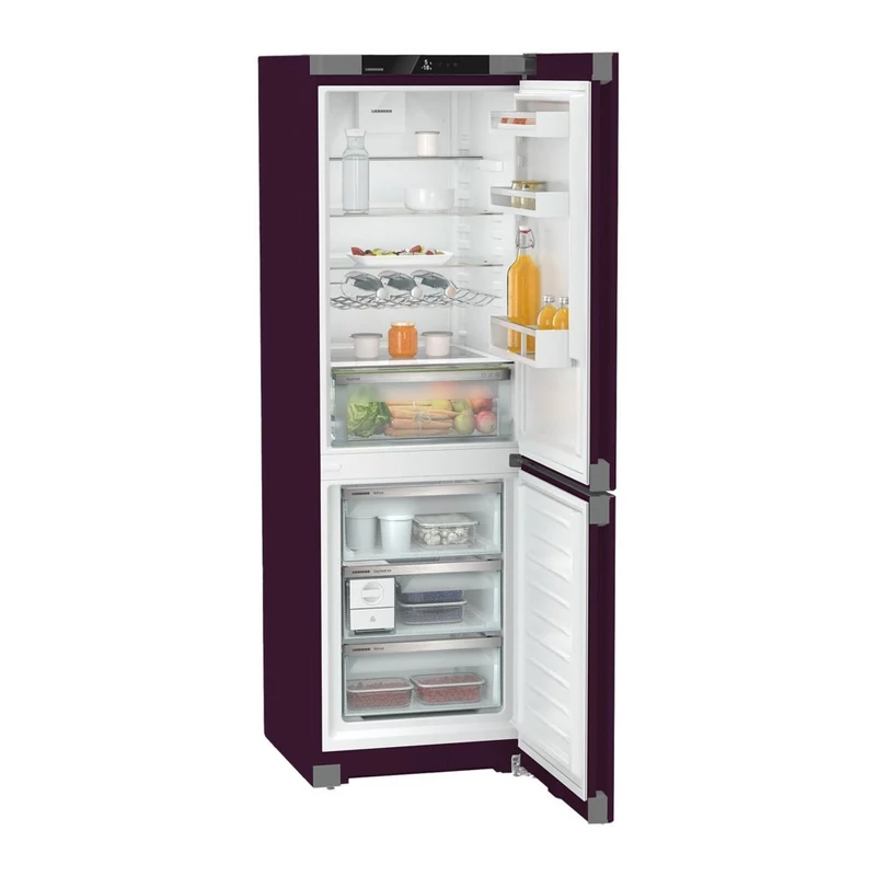 Liebherr CNcdp 5203 TrendColours alulfagyasztós hűtő DarkPlum 186x60x68cm