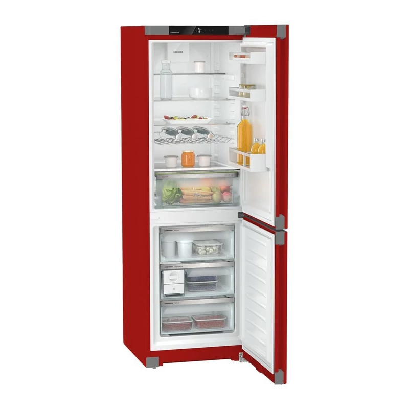 Liebherr CNchc 5203 TrendColours alulfagyasztós hűtő HotChili 186x60x68cm