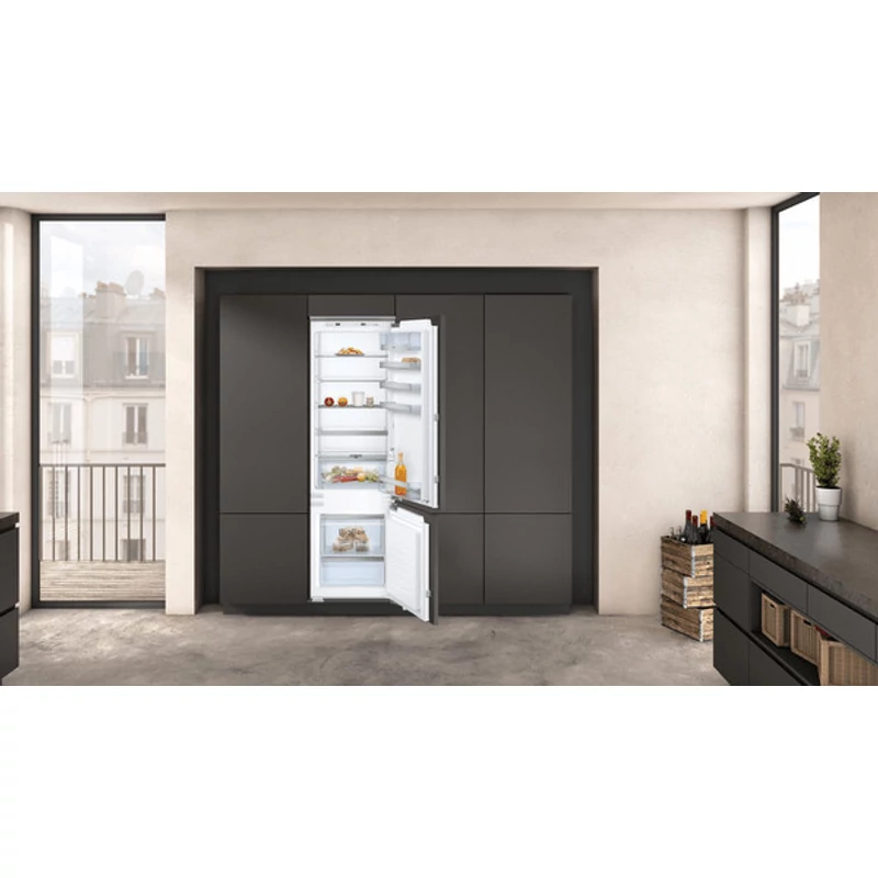 Neff KI6873FE0 beépíthető alulfagyasztós hűtő 178cm 209+61L