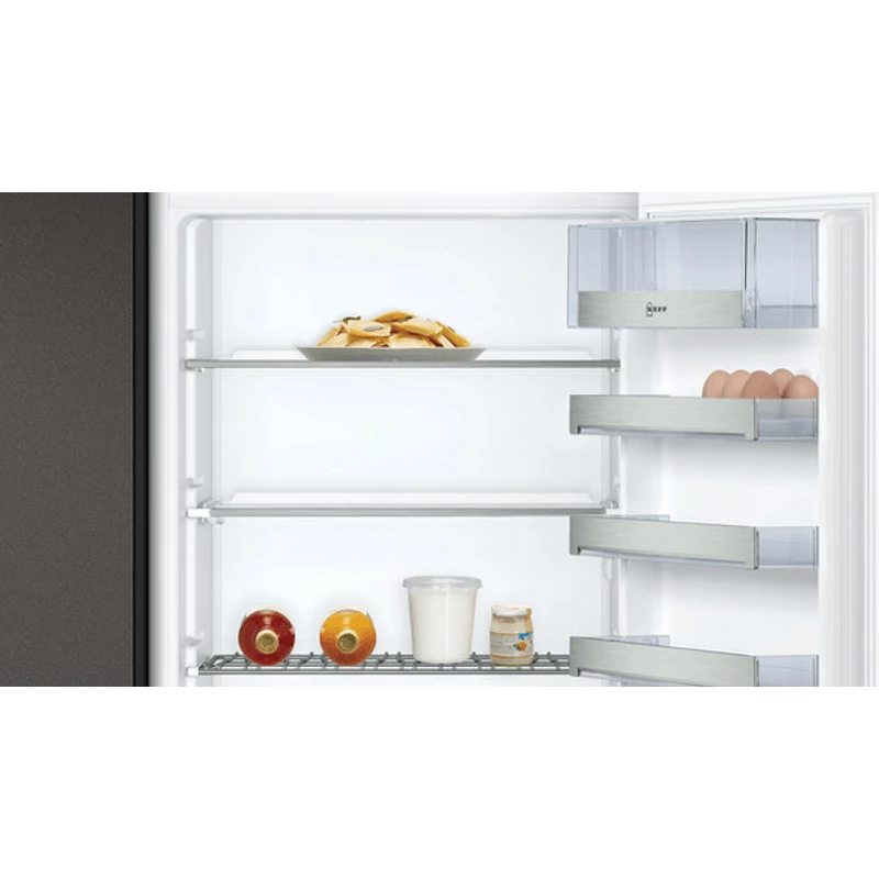 Neff KI6873FE0 beépíthető alulfagyasztós hűtő 178cm 209+61L