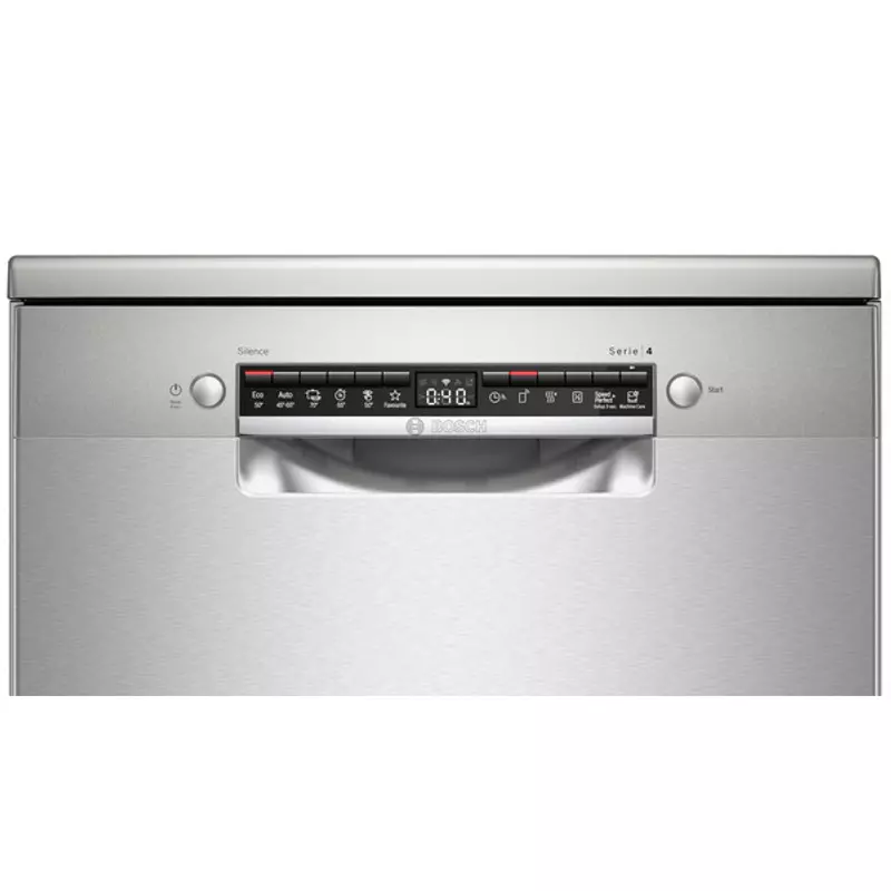 Bosch SMS4HVI45E szabadonálló mosogatógép inox Serie4