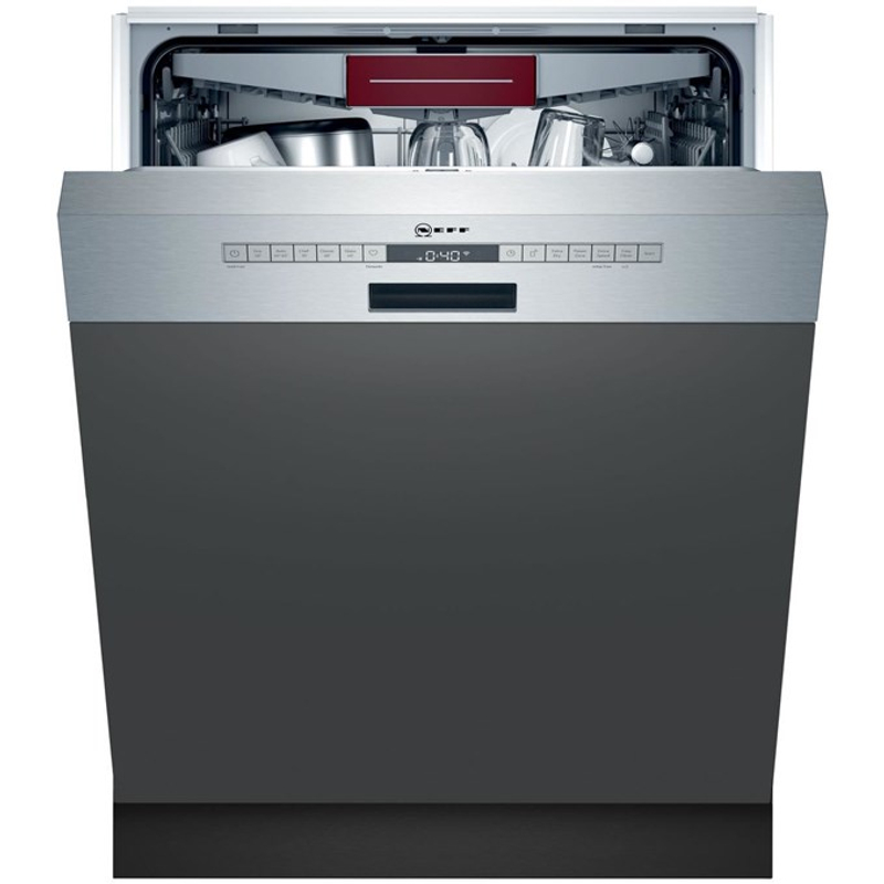 Neff S145HVS15E integrálható mosogatógép nemesacél