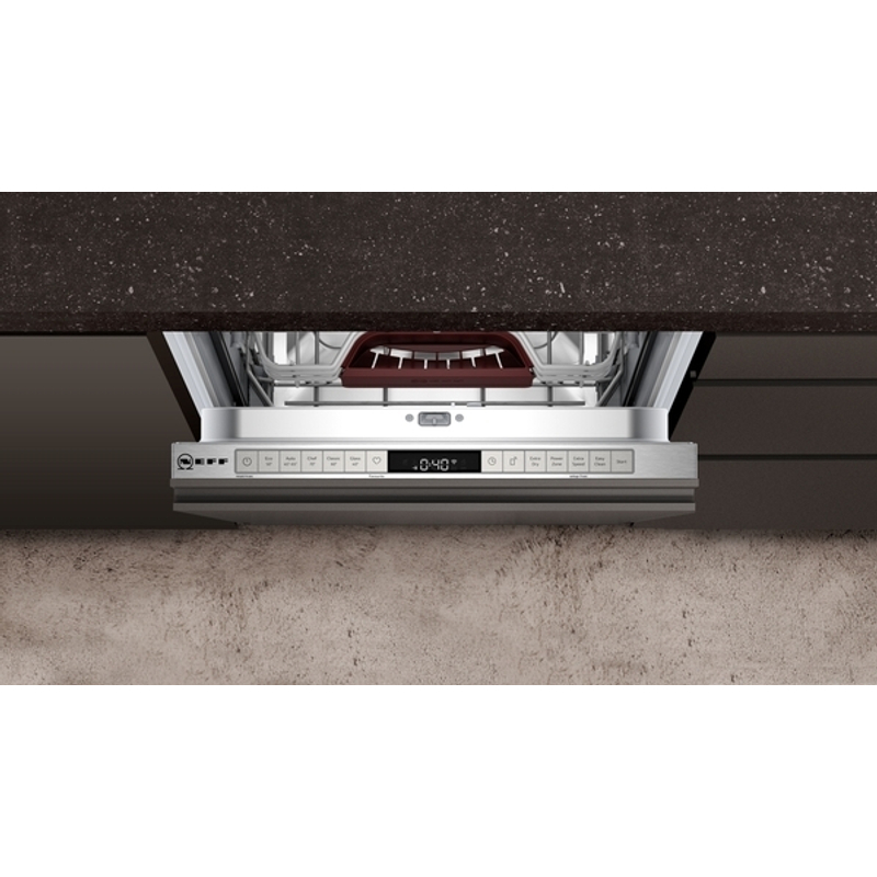 Neff S855EMX16E teljesen integrálható mosogatógép 45cm TimeLight