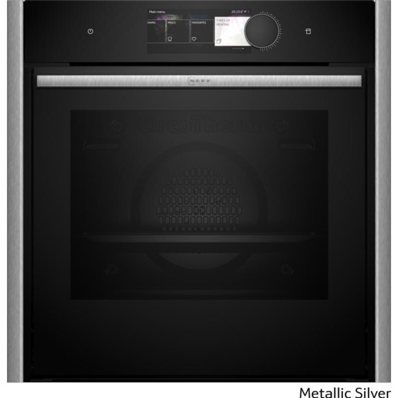 Neff B69FY5CX0 gőzsütő 6,8" TFT kijelző Flex Design Home Connect Eco Clean öntisztítás Collection