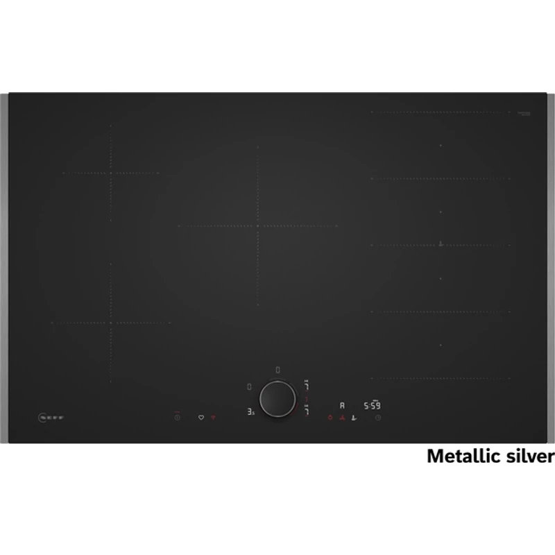 Neff T68YYV4B0 indukciós főzőlap Matt Design felület Flex Design Home Connect 80cm Collection