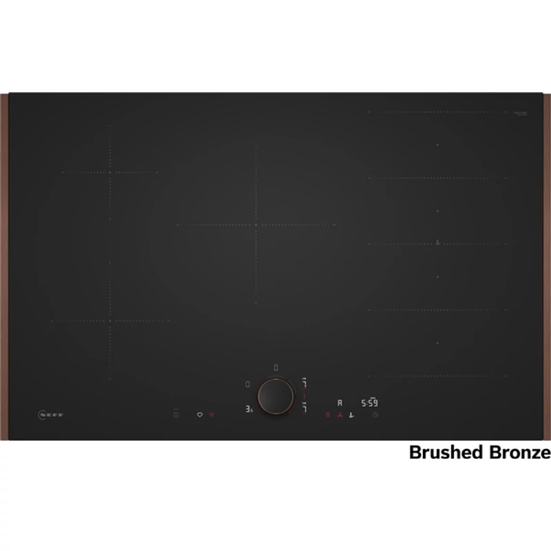 Neff T68YYV4B0 indukciós főzőlap Matt Design felület Flex Design Home Connect 80cm Collection