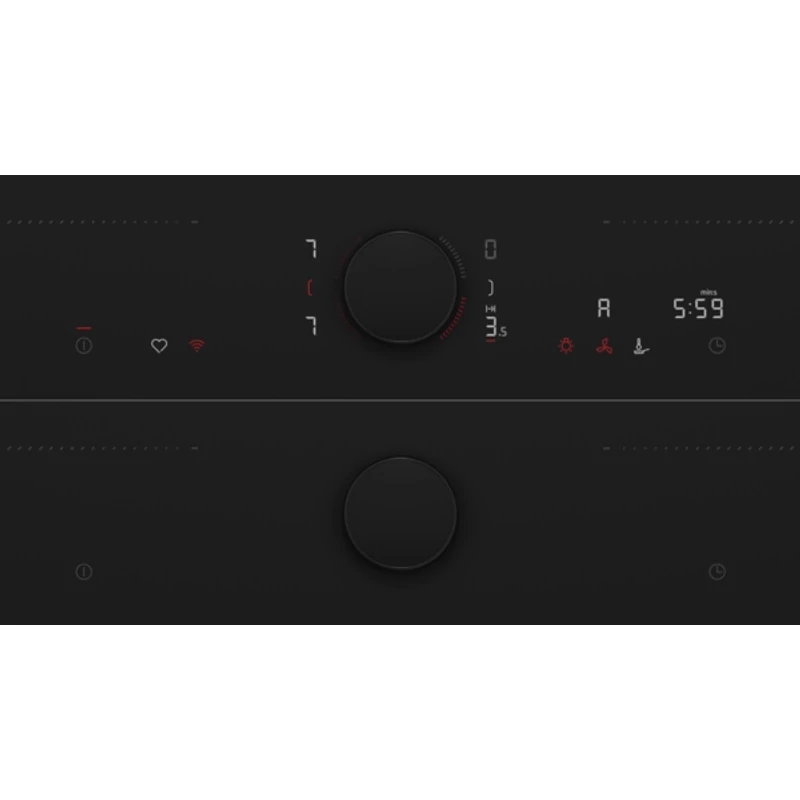 Neff V68PYX4B0 indukciós főzőlap elszívóval szintbe építhető Matt Black 80cm Collection