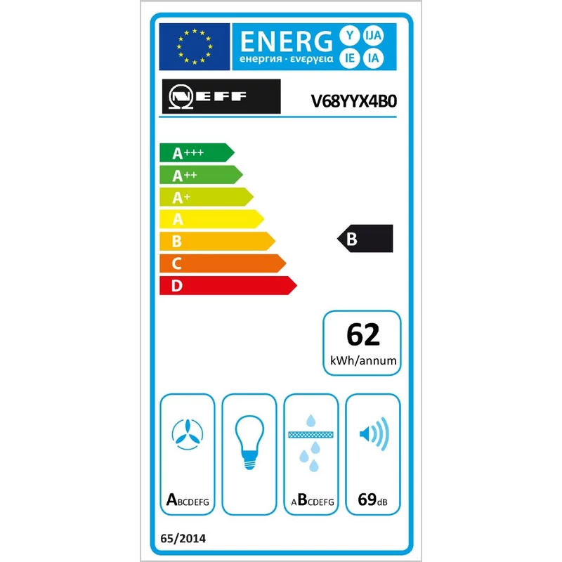 Neff V68YYX4B0 indukciós főzőlap beépített elszívóval Flex Design Matt Black 80cm Collection