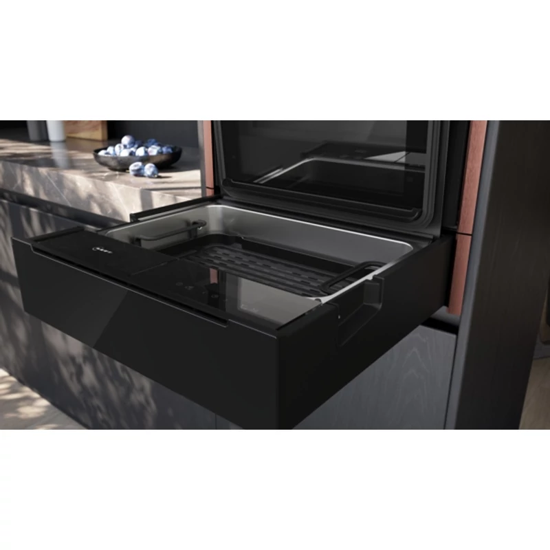 Neff N19DJ01Y0 beépíthető pároló fiók Flex Design Home Connect 14cm Collection