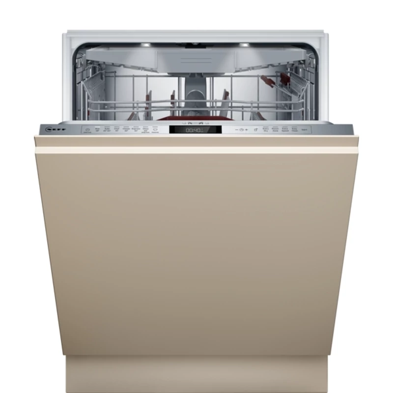 Neff S157ECX17E teljesen beépíthető mosogatógép OpenDry szárítás TimeLight Collection