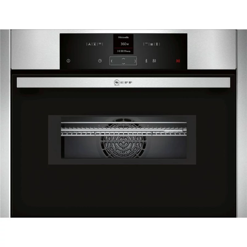 Neff C15MR02N0 Line beépíthető kompakt sütő mikrohullámmal 45cm