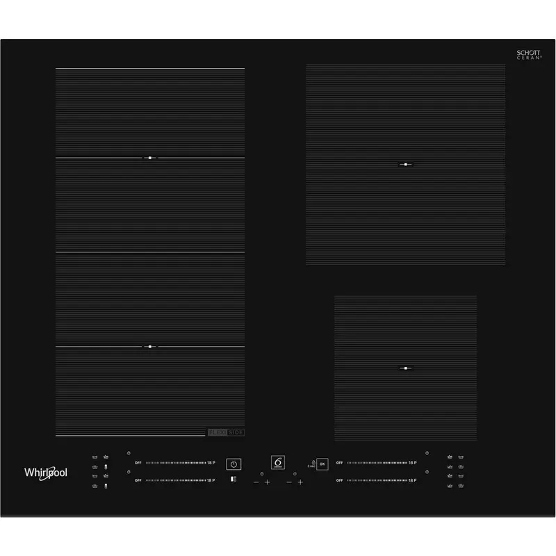 WHIRLPOOL WF S4160 BF Indukciós főzőlap