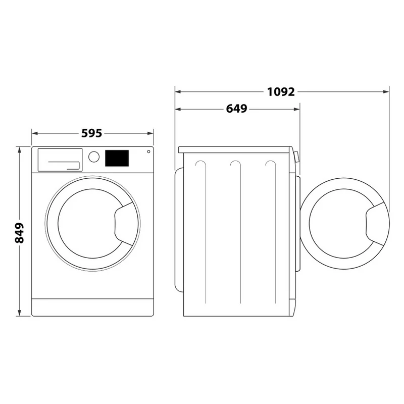 Whirlpool FFT M11 82B EE R Hőszivattyús szárítógép