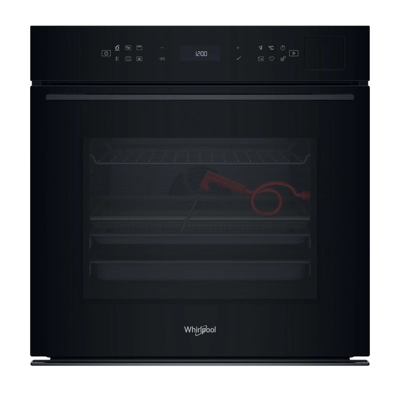 Whirlpool beépíthető elektromos sütő: fekete szín