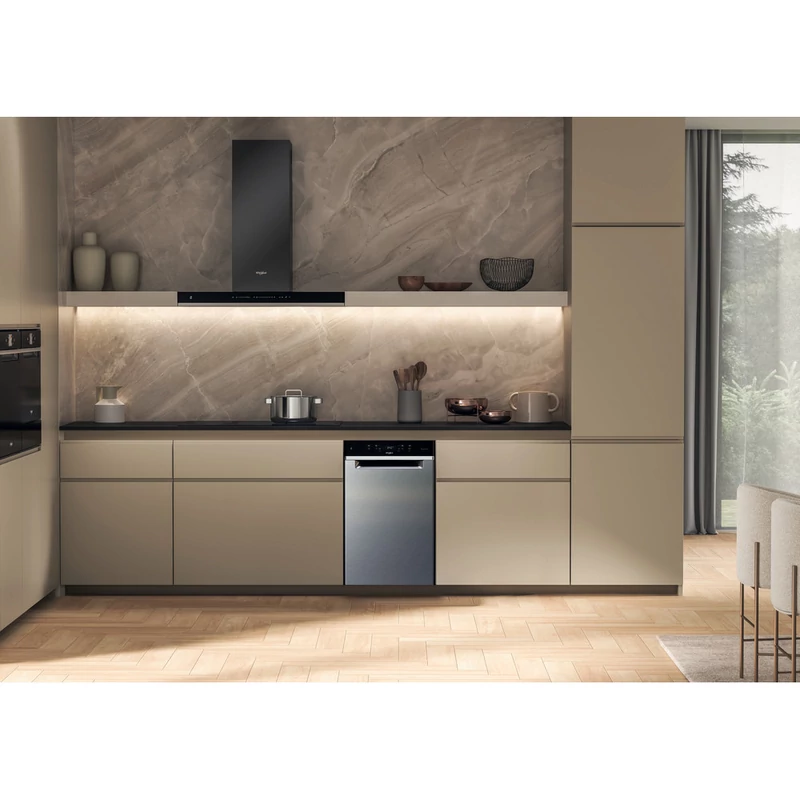Whirlpool WH6UC11BS7A0X Beépíthető mosogatógép