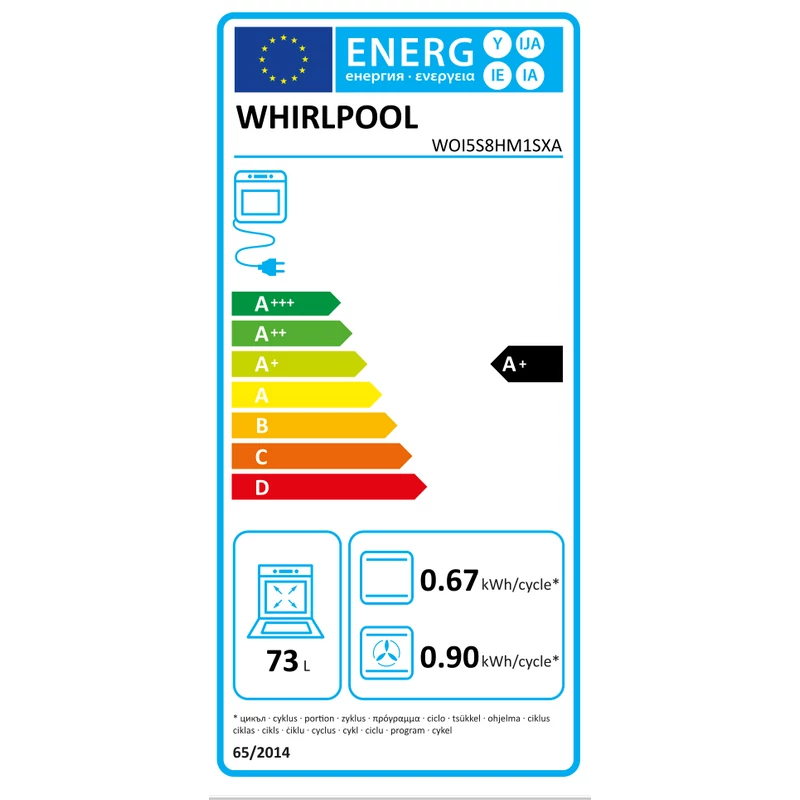 Whirlpool WOI5S8HM1SXA Beépíthető sütő