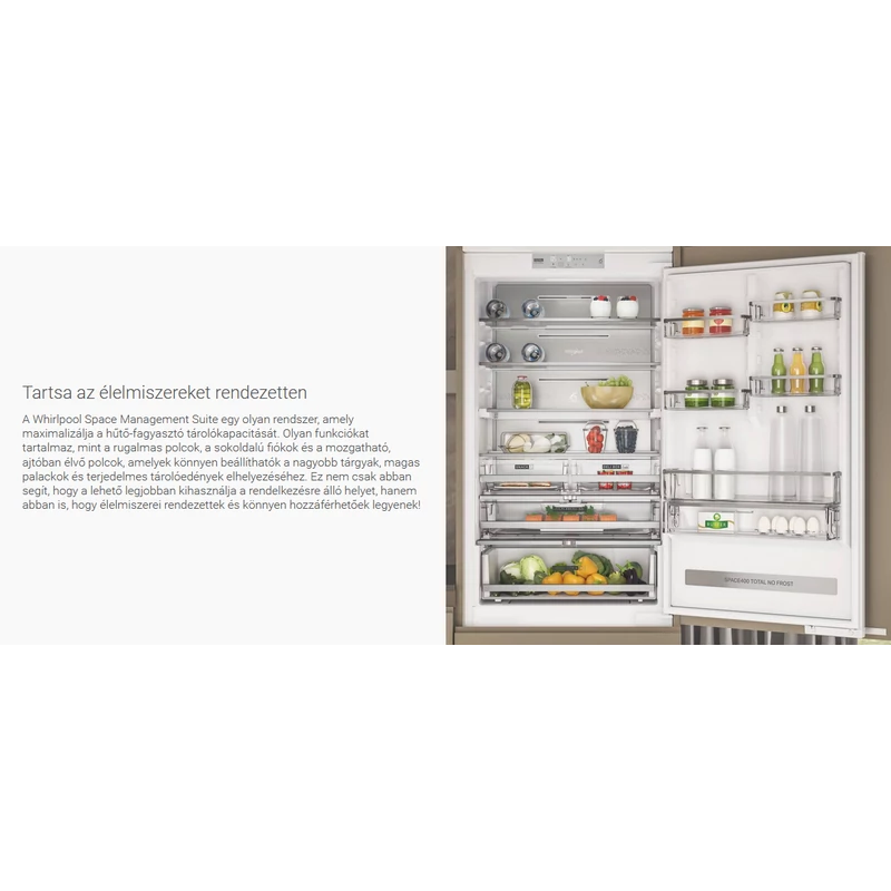 Whirlpool WHK 26363 XBR5E szabadonálló hűtő dark inox