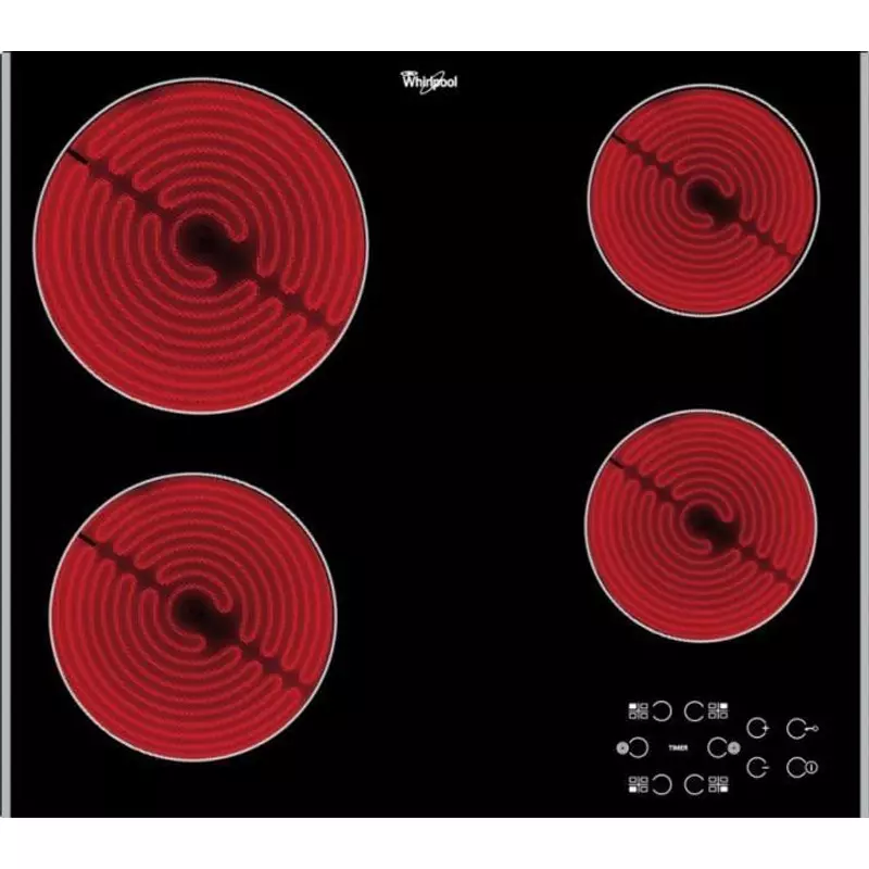 WHIRLPOOL Főzőlap (Beépíthető, Elektromos) AKT8090/NE 