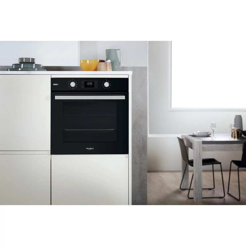 WHIRLPOOL BEÉPÍTHETŐ SÜTŐ OAS KP8V1SW BLG Gőz sütési funkcióval