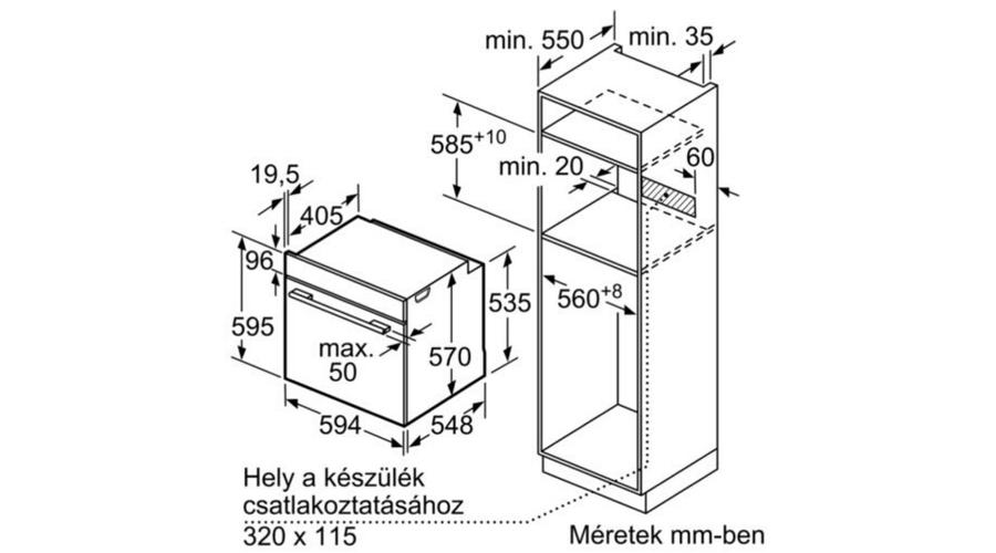 Духовой шкаф bosch hba554eb0