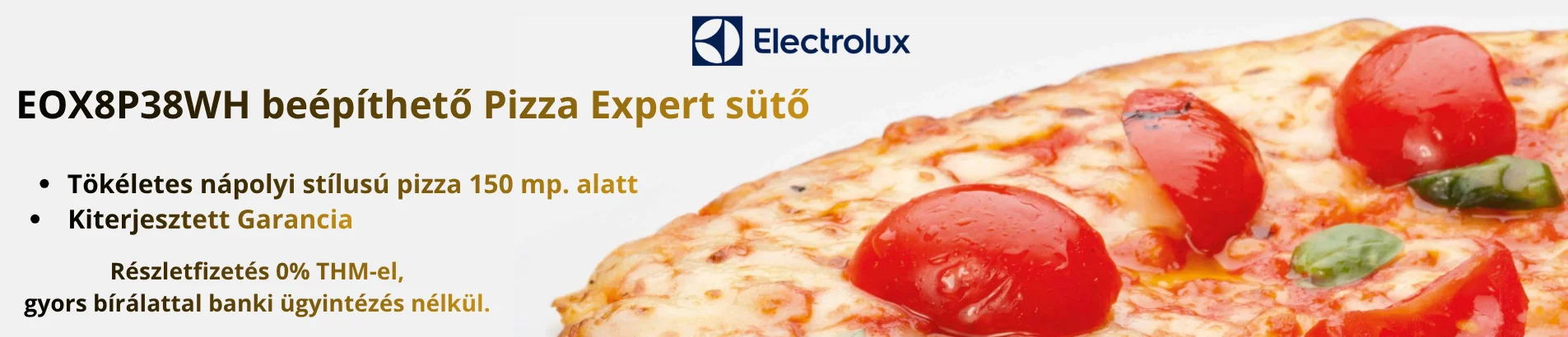 Electrolux Pizza sütő